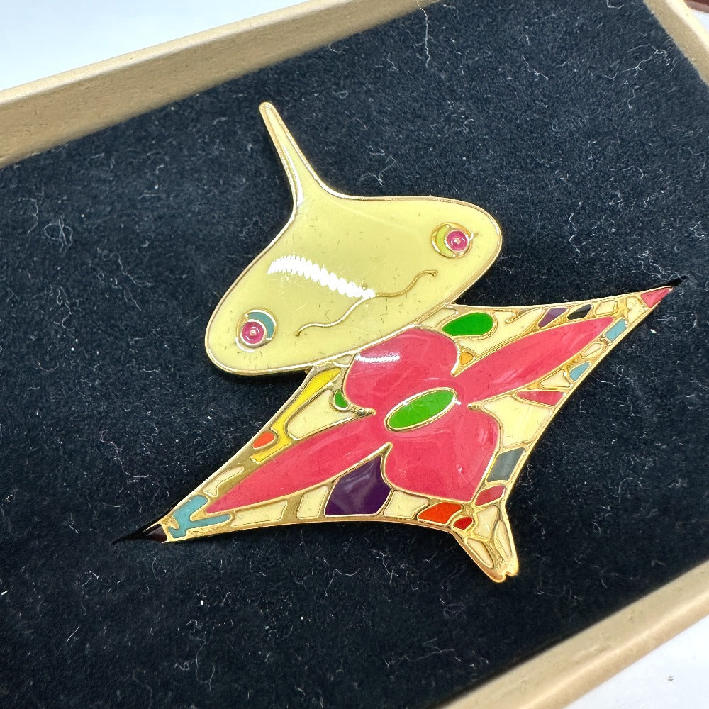 LOUIS VUITTON M92595 村上隆 パンダ オニオンヘッド フラワーハットマン ヘアピン 3点セット バレッタ メタル ユニセックス マルチカラー - brandshop-reference