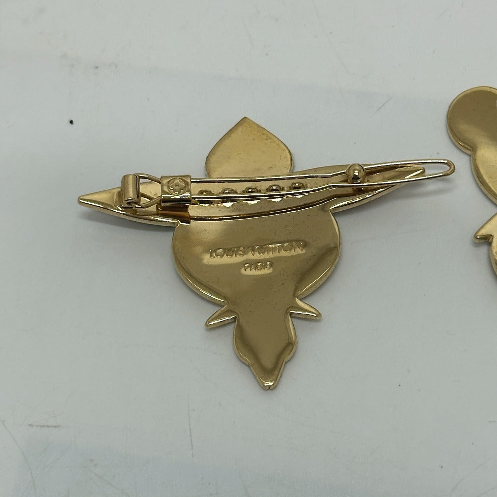 LOUIS VUITTON M92595 村上隆 パンダ オニオンヘッド フラワーハットマン ヘアピン 3点セット バレッタ メタル ユニセックス マルチカラー - brandshop-reference