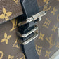 LOUIS VUITTON M92292 モノグラムマカサー ラリー ブリーフケース 書類バッグ トートバッグ カバン ビジネスバッグ モノグラムキャンバス メンズ ブラウン