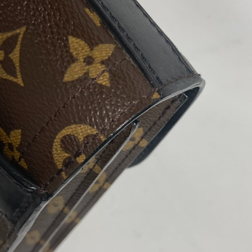 LOUIS VUITTON M92292 モノグラムマカサー ラリー ブリーフケース 書類バッグ トートバッグ カバン ビジネスバッグ モノグラムキャンバス メンズ ブラウン