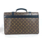 LOUIS VUITTON M92292 モノグラムマカサー ラリー ブリーフケース 書類バッグ トートバッグ カバン ビジネスバッグ モノグラムキャンバス メンズ ブラウン