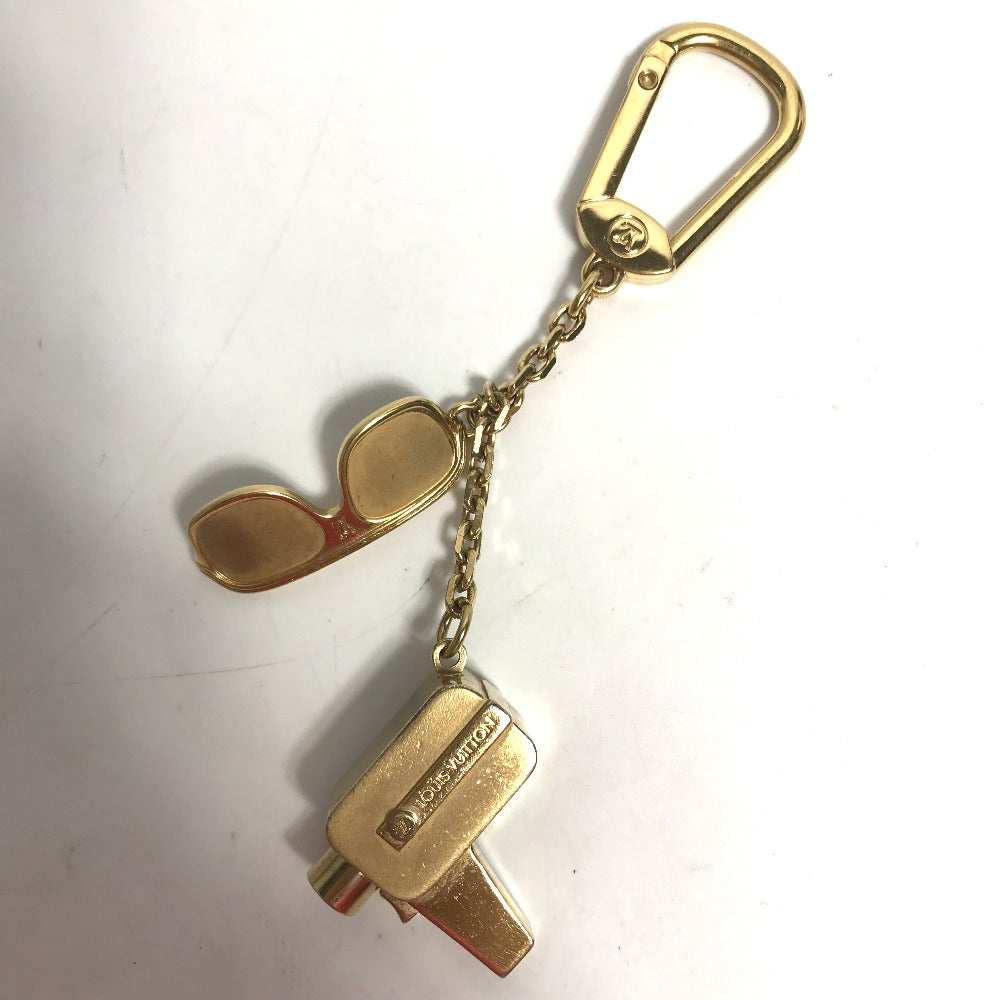 LOUIS VUITTON M65383 Porte-Clés Cannes Bag Charm Keychain Metal Men's Gold