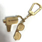LOUIS VUITTON M65383 Porte-Clés Cannes Bag Charm Keychain Metal Men's Gold