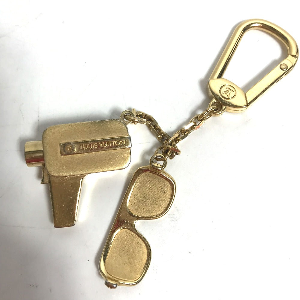 LOUIS VUITTON M65383 Porte-Clés Cannes Bag Charm Keychain Metal Men's Gold