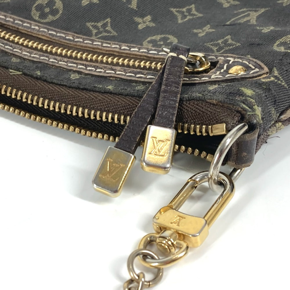 LOUIS VUITTON M62997 モノグラムミニ ミニ ポシェット アクセソワール ポーチ チェーン アクセサリーポーチ ハンドバッグ モノグラムミニキャンバス レディース フザン ブラウン - brandshop-reference