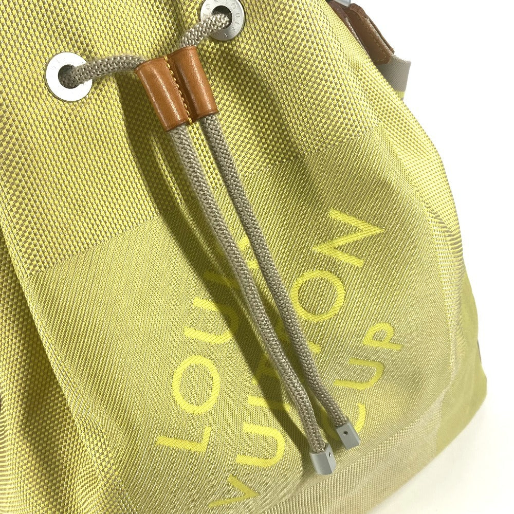 LOUIS VUITTON M80635 LVカップ ダミエ・ジェアン ボランティア 斜め掛け カバン 巾着 ショルダーバッグ ダミエジェアンキャンバス ユニセックス イエロー - brandshop-reference