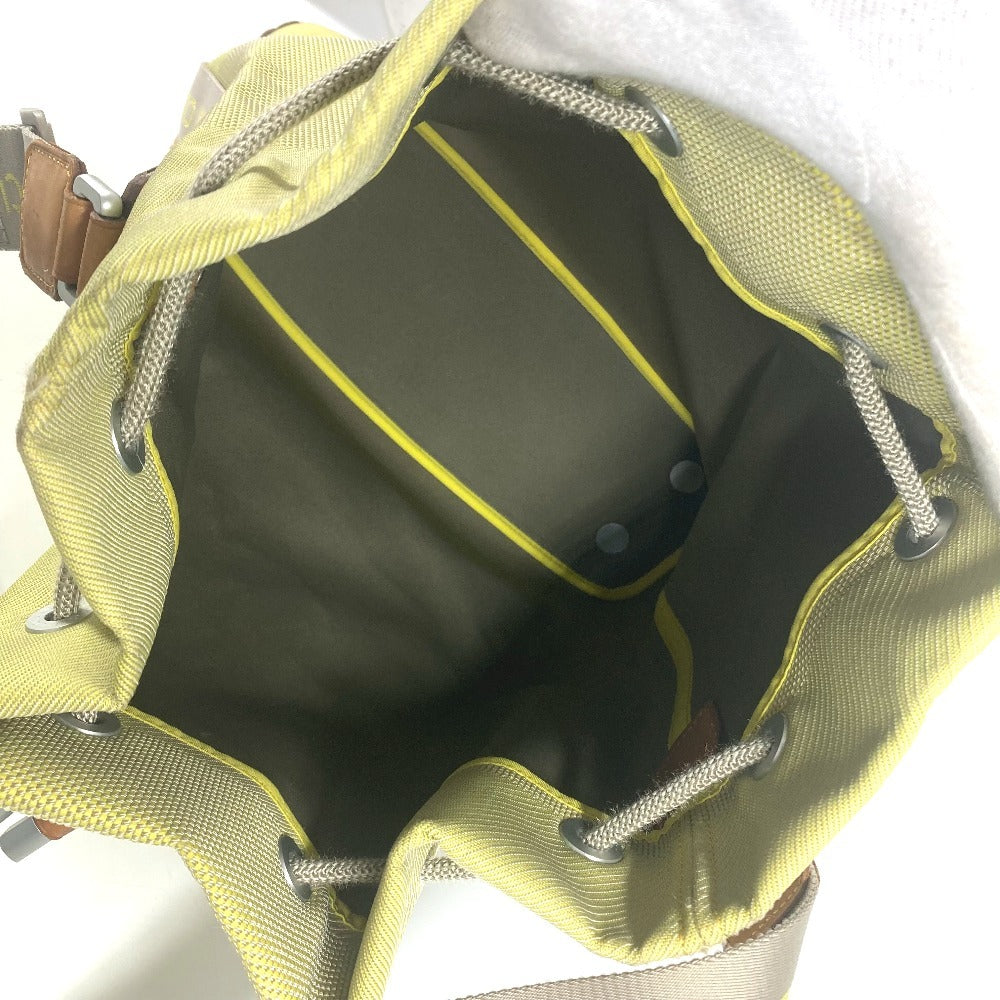 LOUIS VUITTON M80635 LVカップ ダミエ・ジェアン ボランティア 斜め掛け カバン 巾着 ショルダーバッグ ダミエジェアンキャンバス ユニセックス イエロー - brandshop-reference