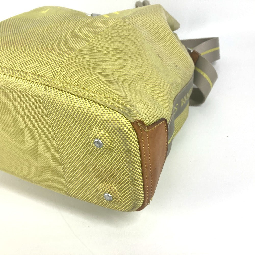 LOUIS VUITTON M80635 LVカップ ダミエ・ジェアン ボランティア 斜め掛け カバン 巾着 ショルダーバッグ ダミエジェアンキャンバス ユニセックス イエロー - brandshop-reference