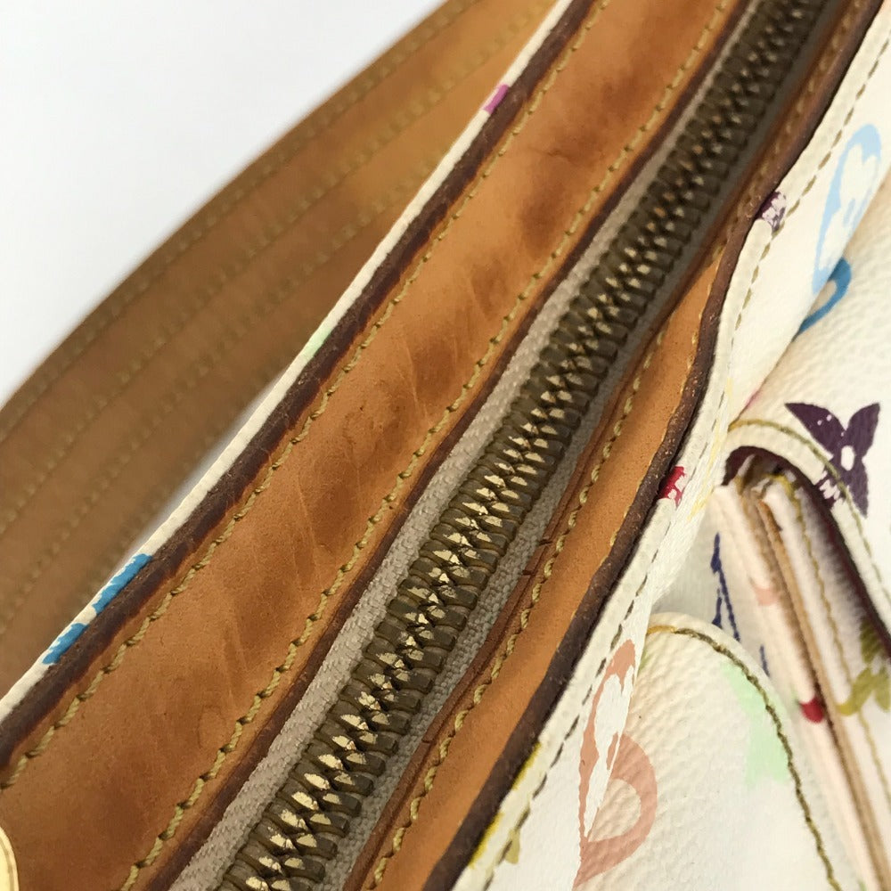 LOUIS VUITTON M40053 モノグラム マルチカラー ロッジＰＭ 肩掛け カバン ショルダーバッグ モノグラムマルチカラーキャンバス レディース ブロン ホワイト - brandshop-reference