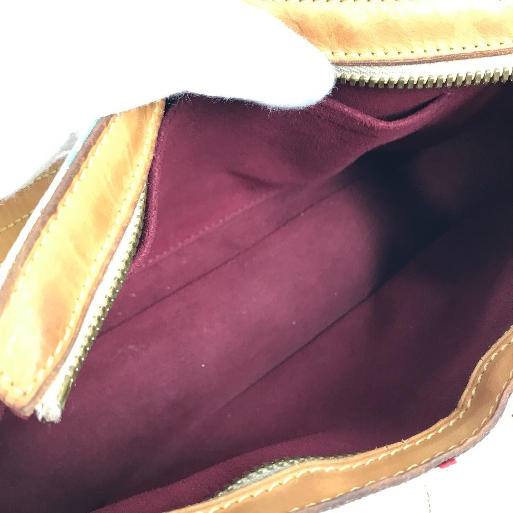 LOUIS VUITTON M40053 モノグラム マルチカラー ロッジＰＭ 肩掛け カバン ショルダーバッグ モノグラムマルチカラーキャンバス レディース ブロン ホワイト - brandshop-reference