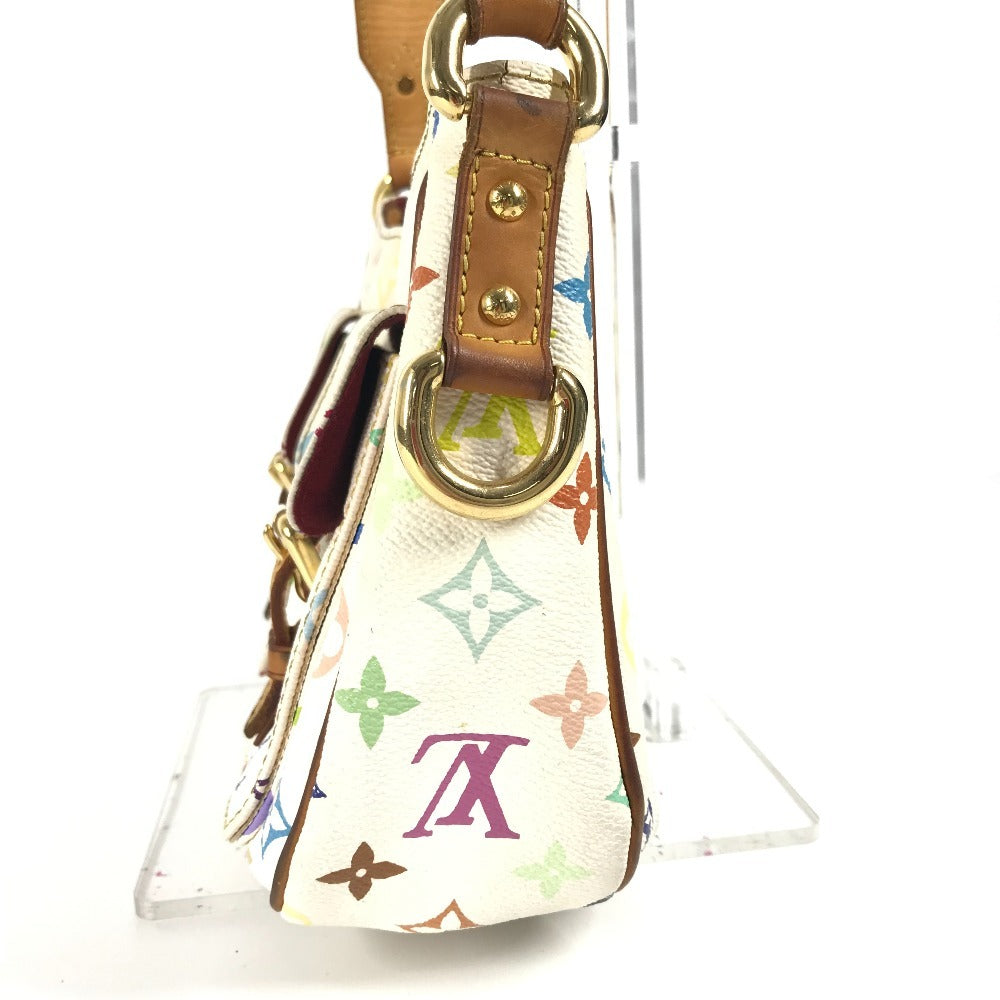 LOUIS VUITTON M40053 モノグラム マルチカラー ロッジＰＭ 肩掛け カバン ショルダーバッグ モノグラムマルチカラーキャンバス レディース ブロン ホワイト - brandshop-reference