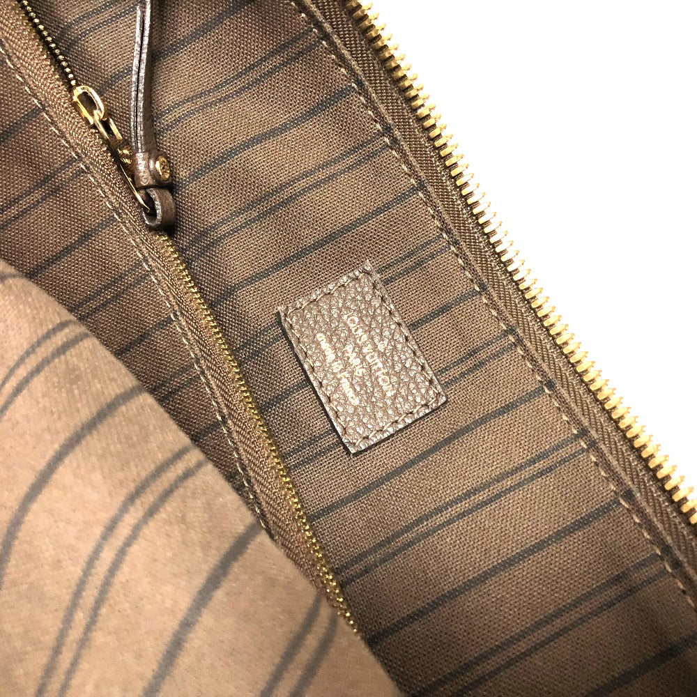 LOUIS VUITTON M43409 Monogram Empreinte Lumineuse PM Shoulder Bag/Handbag in Monogram Empreinte Leather, Ombre Brown
