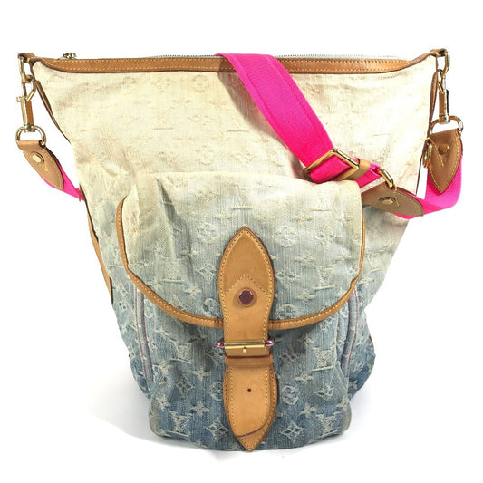 LOUIS VUITTON M93184 モノグラムデニム グラデーション サンバーストPM カバン 斜め掛け ショルダーバッグ モノグラムデニム レディース ブルー - brandshop-reference