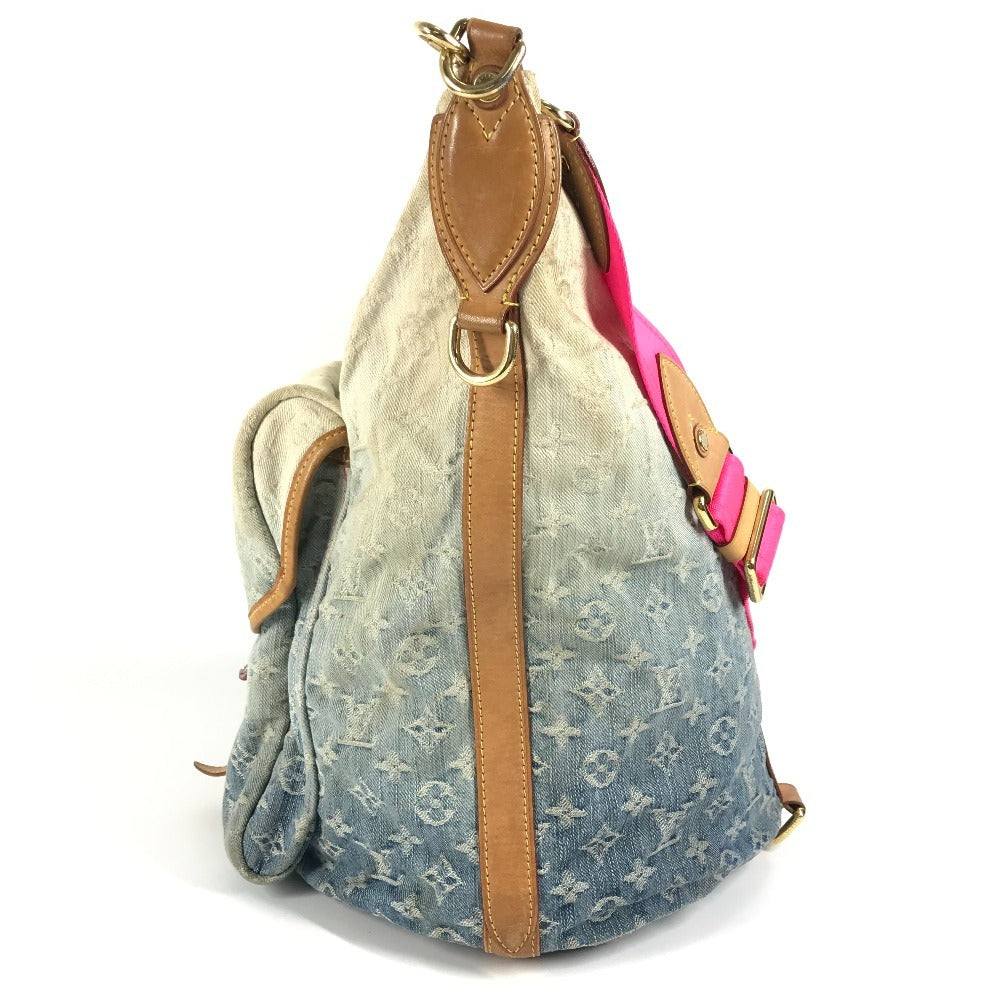LOUIS VUITTON M93184 モノグラムデニム グラデーション サンバーストPM カバン 斜め掛け ショルダーバッグ モノグラムデニム レディース ブルー - brandshop-reference