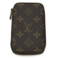 Louis Vuitton M62610 POCHETTE 6 CLEAT MONOGRAM Pusingan 6 Pemegang Kunci Kunci Kes Kunci Monogram Kanvas Wanita Coklat