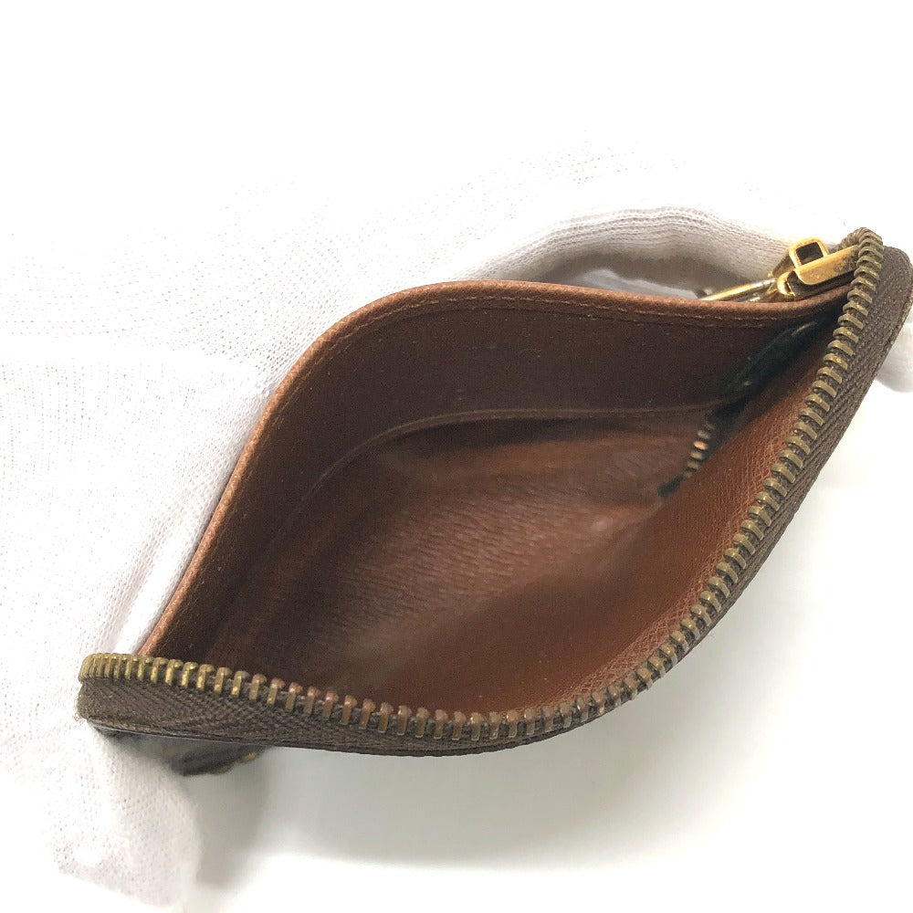 Louis Vuitton M62610 POCHETTE 6 CLEAT MONOGRAM Pusingan 6 Pemegang Kunci Kunci Kes Kunci Monogram Kanvas Wanita Coklat