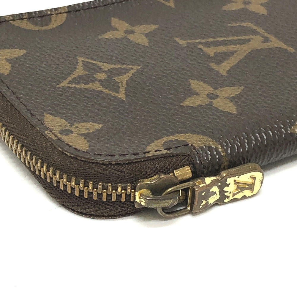 Louis Vuitton M62610 POCHETTE 6 CLEAT MONOGRAM Pusingan 6 Pemegang Kunci Kunci Kes Kunci Monogram Kanvas Wanita Coklat