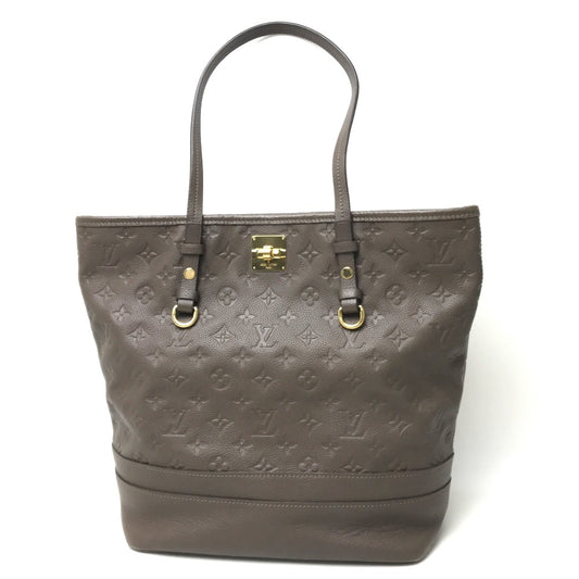 LOUIS VUITTON M40516 モノグラムアンプラント シタディンPM トートバッグ モノグラムアンプラントレザー レディース オンブル ブラウン