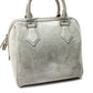 LOUIS VUITTON M48906 2013 Illusion Line Speedy Cube PM Women's Handbag in Suede and Grease Gray