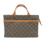 LOUIS VUITTON 型番不明 USA model Belt motif Vintage bag Monogram Hand Bag MonogramCanvas Brown Used