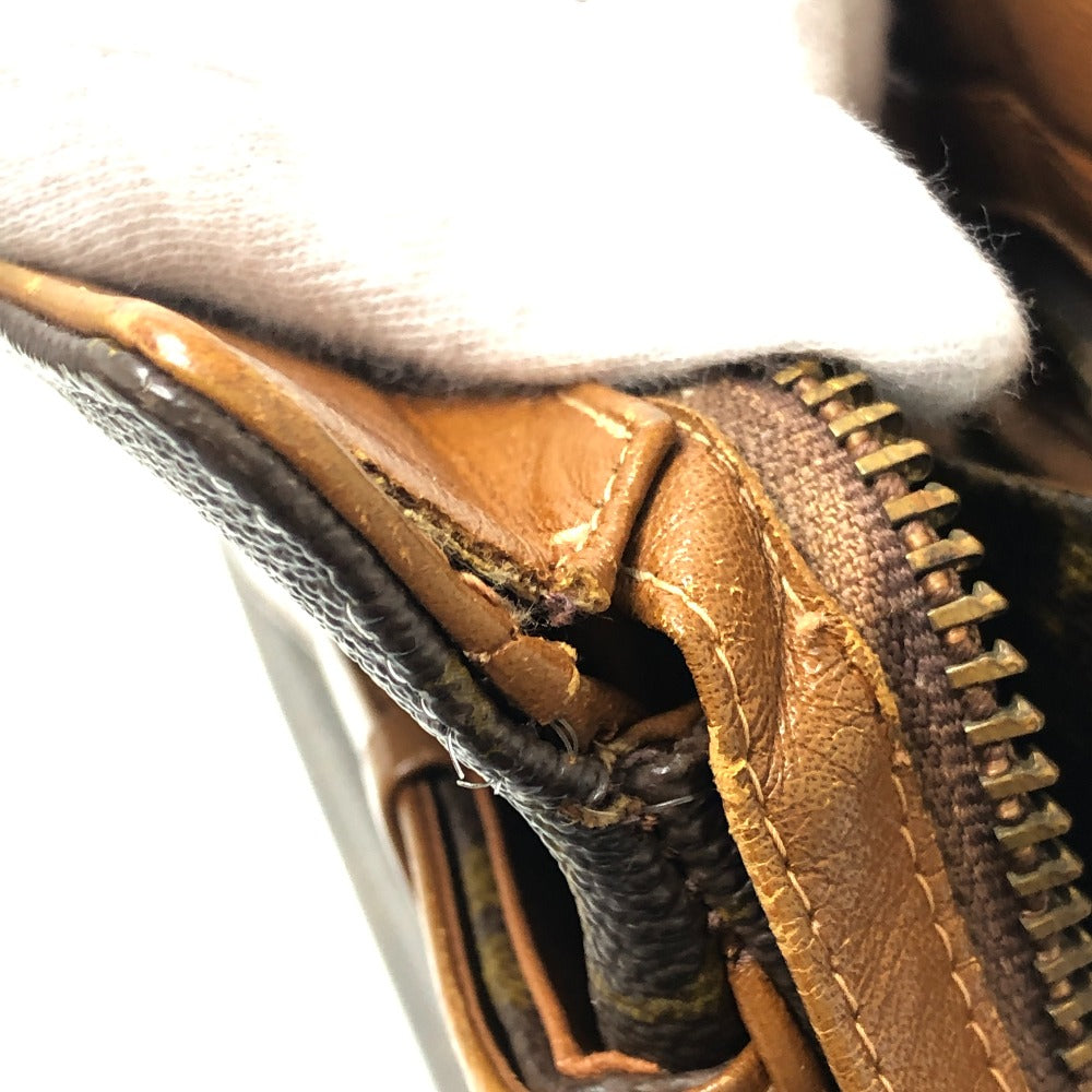 LOUIS VUITTON 型番不明 USA model Belt motif Vintage bag Monogram Hand Bag MonogramCanvas Brown Used