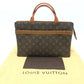 LOUIS VUITTON 型番不明 USA model Belt motif Vintage bag Monogram Hand Bag MonogramCanvas Brown Used