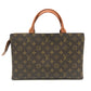 LOUIS VUITTON 型番不明 USA model Belt motif Vintage bag Monogram Hand Bag MonogramCanvas Brown Used