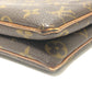 LOUIS VUITTON 型番不明 USA model Belt motif Vintage bag Monogram Hand Bag MonogramCanvas Brown Used