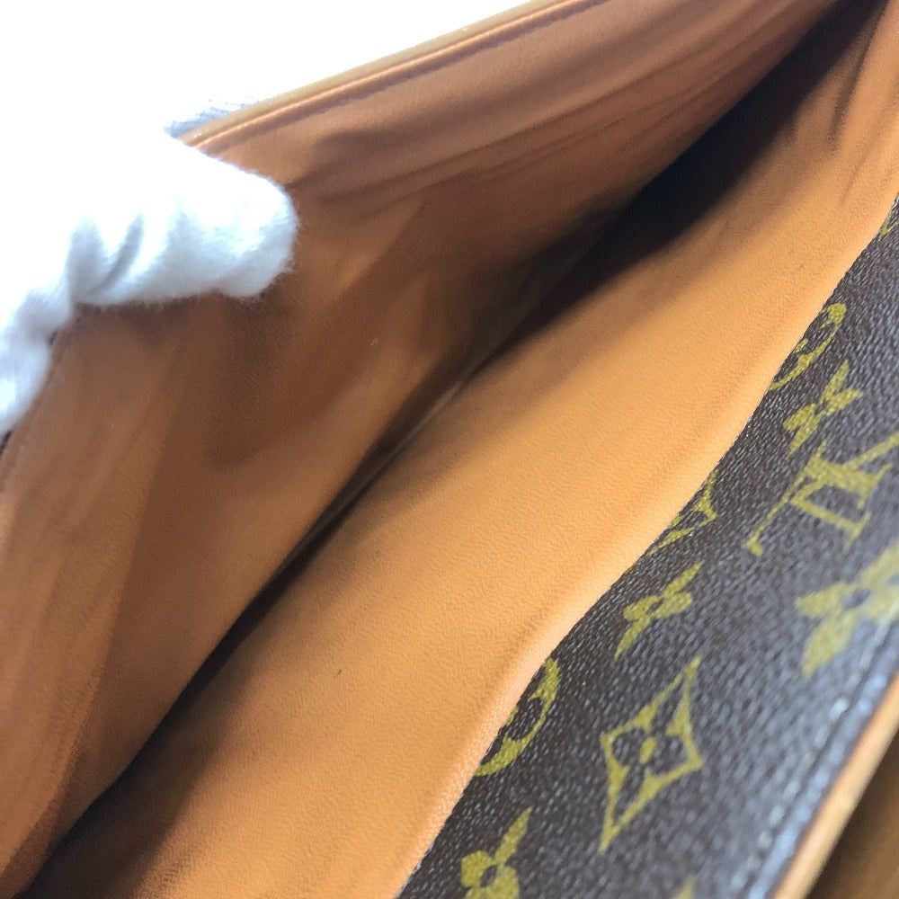 LOUIS VUITTON 型番不明 USA model Belt motif Vintage bag Monogram Hand Bag MonogramCanvas Brown Used