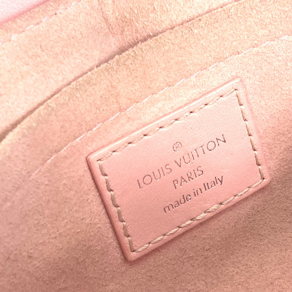 LOUIS VUITTON M51944 斜め掛け ニューウェーブ チェーンバッグ MM 2WAY ハンドバッグ ショルダーバッグ レザー レディース ピンク