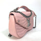 LOUIS VUITTON M51944 斜め掛け ニューウェーブ チェーンバッグ MM 2WAY ハンドバッグ ショルダーバッグ レザー レディース ピンク