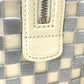 LOUIS VUITTON M48909 Damier Azur Speedy Cube PM Bag, Women's Handbag, Damier Azur Canvas, Green/White