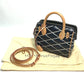LOUIS VUITTON M50011 Maltage Dock BB Bag, 2-Way, Crossbody, Shoulder, Handbag, Lambskin, Women's, Noir Black