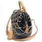 LOUIS VUITTON M50011 Maltage Dock BB Bag, 2-Way, Crossbody, Shoulder, Handbag, Lambskin, Women's, Noir Black