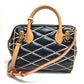 LOUIS VUITTON M50011 Maltage Dock BB Bag, 2-Way, Crossbody, Shoulder, Handbag, Lambskin, Women's, Noir Black