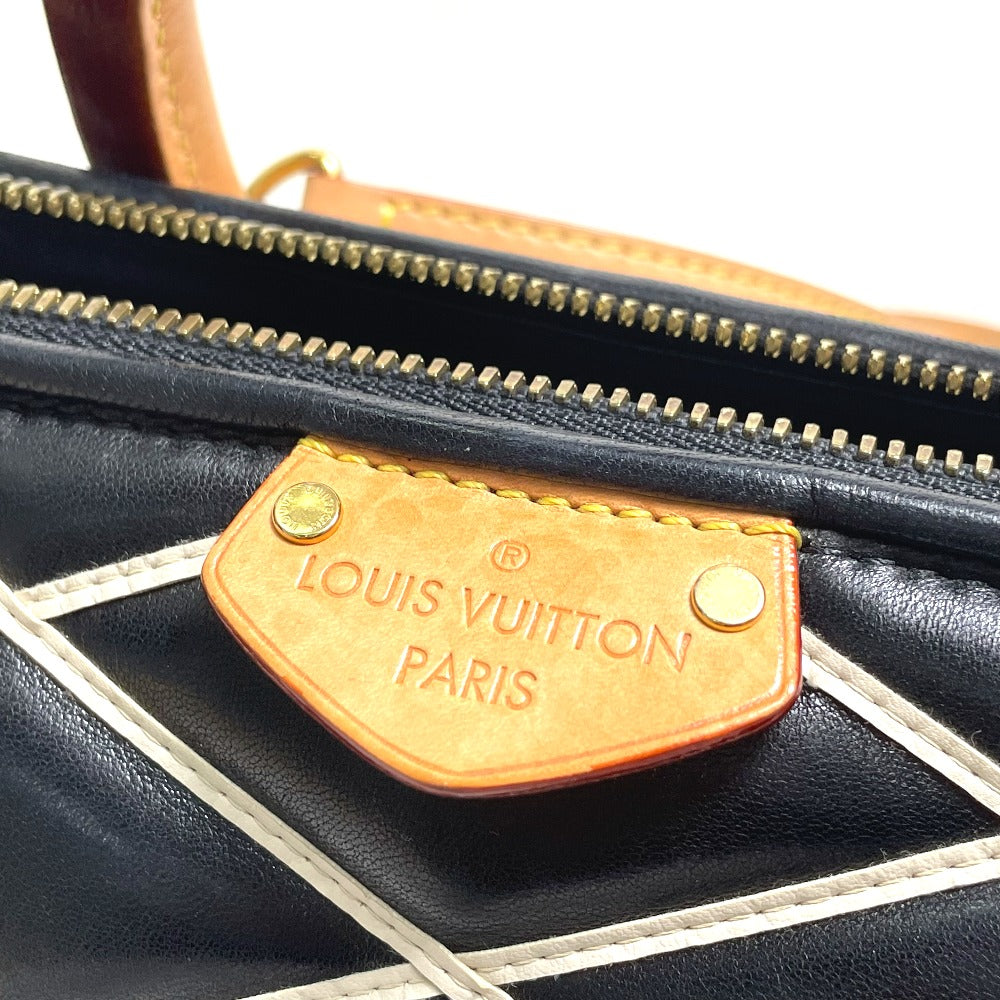 LOUIS VUITTON M50011 Maltage Dock BB Bag, 2-Way, Crossbody, Shoulder, Handbag, Lambskin, Women's, Noir Black