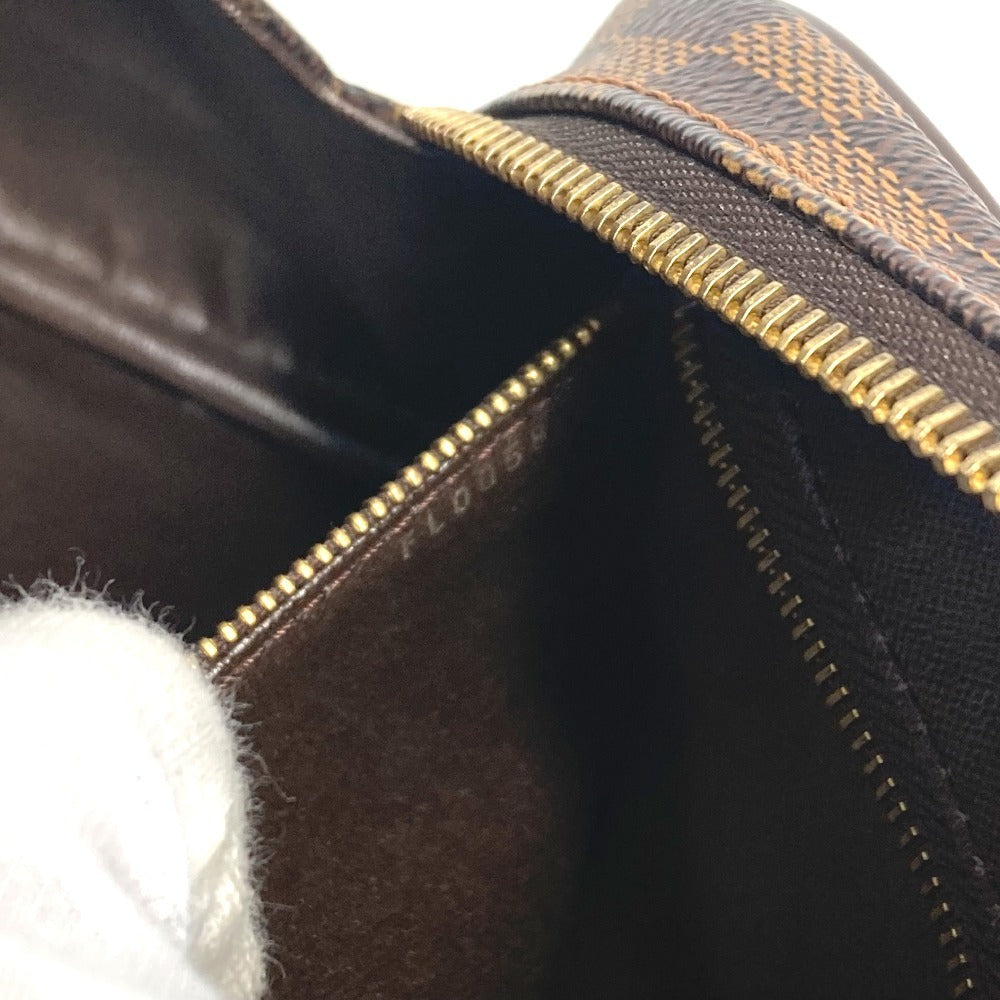 LOUIS VUITTON N47527 ダミエ トゥルース トワレット キングサイズ ポーチ セカンドバッグ ダミエキャンバス ユニセックス エベヌ ブラウン
