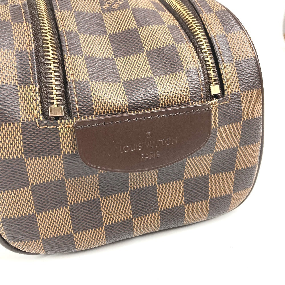 LOUIS VUITTON N47527 ダミエ トゥルース トワレット キングサイズ ポーチ セカンドバッグ ダミエキャンバス ユニセックス エベヌ ブラウン