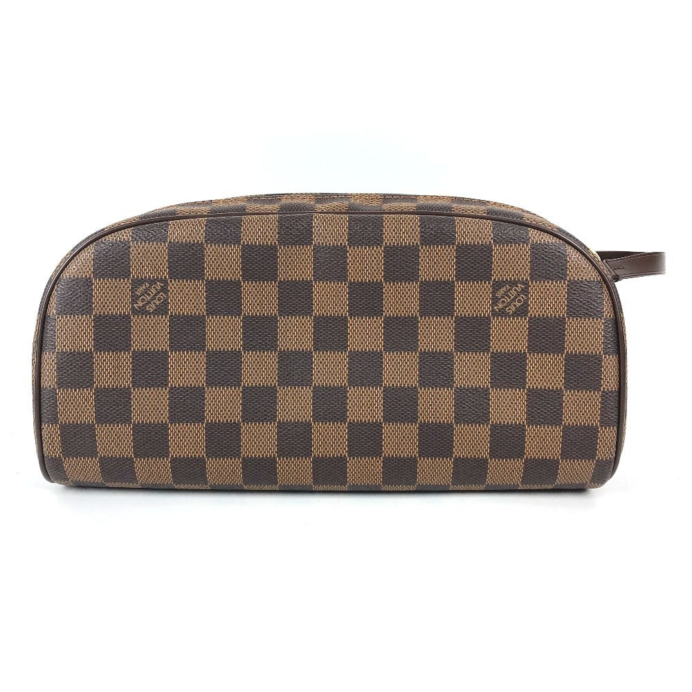 LOUIS VUITTON N47527 ダミエ トゥルース トワレット キングサイズ ポーチ セカンドバッグ ダミエキャンバス ユニセックス エベヌ ブラウン