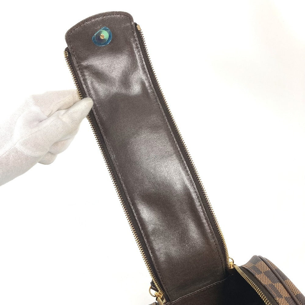 LOUIS VUITTON N47527 ダミエ トゥルース トワレット キングサイズ ポーチ セカンドバッグ ダミエキャンバス ユニセックス エベヌ ブラウン