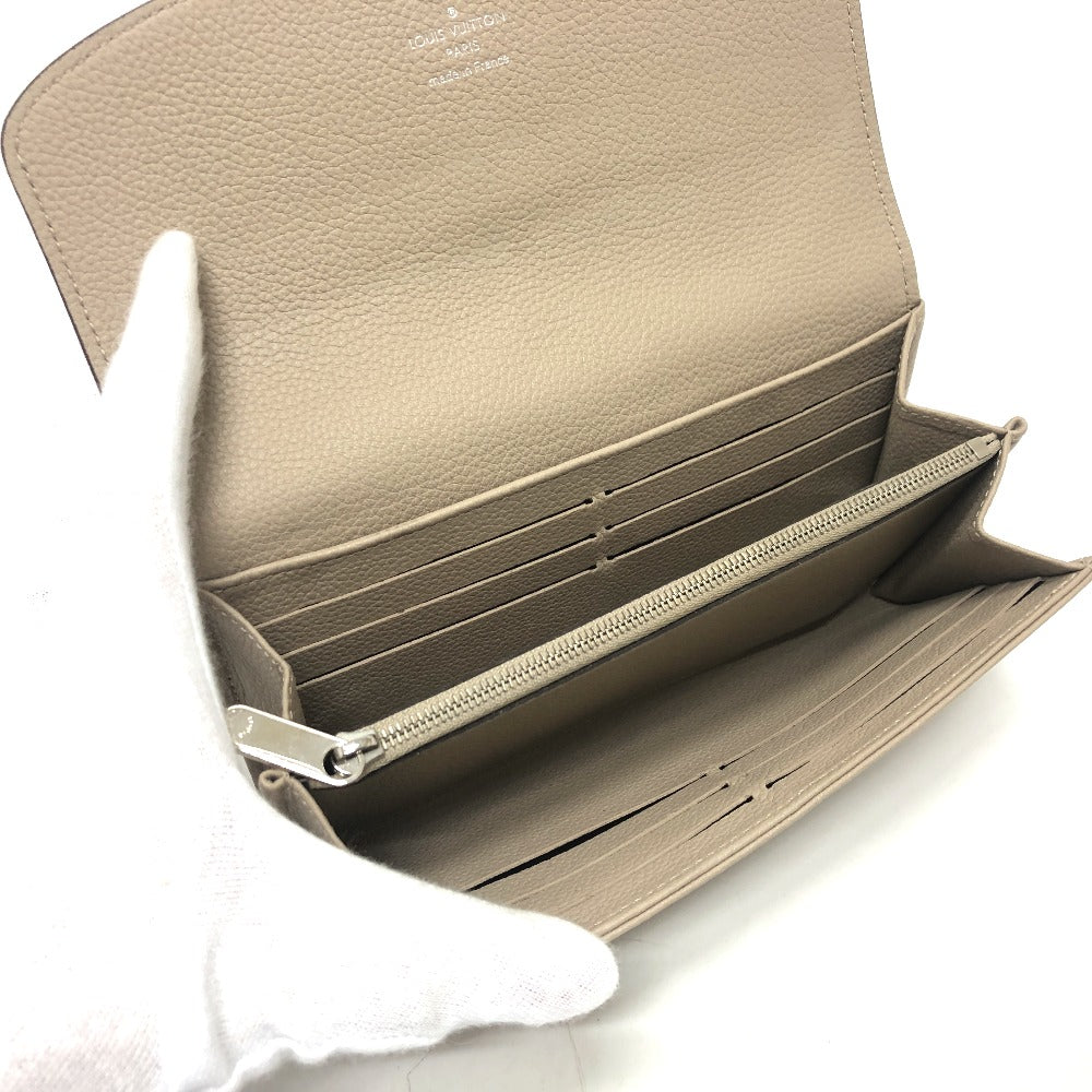 M60144 ポルトフォイユ・イリス マヒナ 財布 ウォレット  長財布 モノグラムマヒナレザー レディース ガレ ベージュ - brandshop-reference