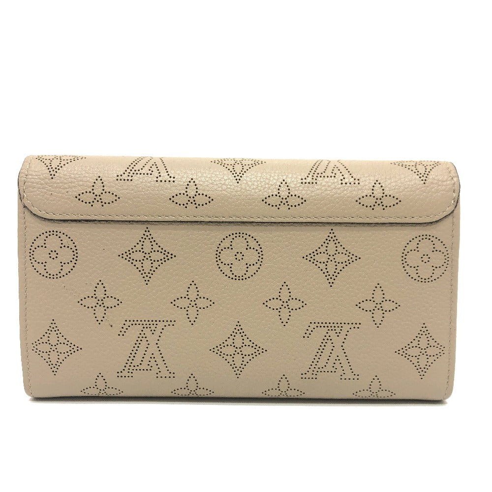 M60144 ポルトフォイユ・イリス マヒナ 財布 ウォレット  長財布 モノグラムマヒナレザー レディース ガレ ベージュ - brandshop-reference