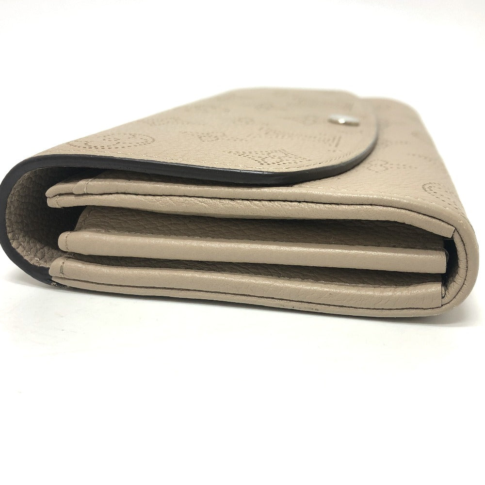 M60144 ポルトフォイユ・イリス マヒナ 財布 ウォレット  長財布 モノグラムマヒナレザー レディース ガレ ベージュ - brandshop-reference