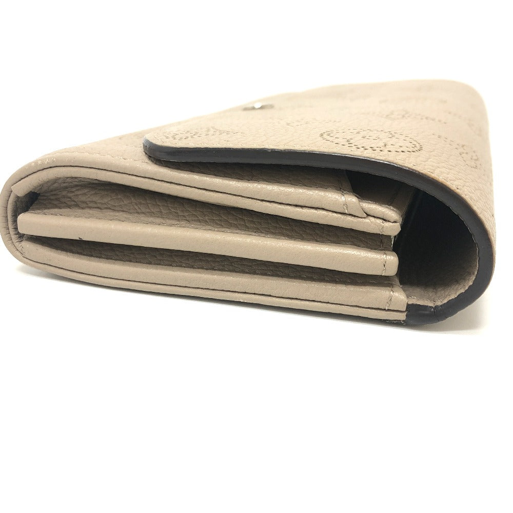 M60144 ポルトフォイユ・イリス マヒナ 財布 ウォレット  長財布 モノグラムマヒナレザー レディース ガレ ベージュ - brandshop-reference