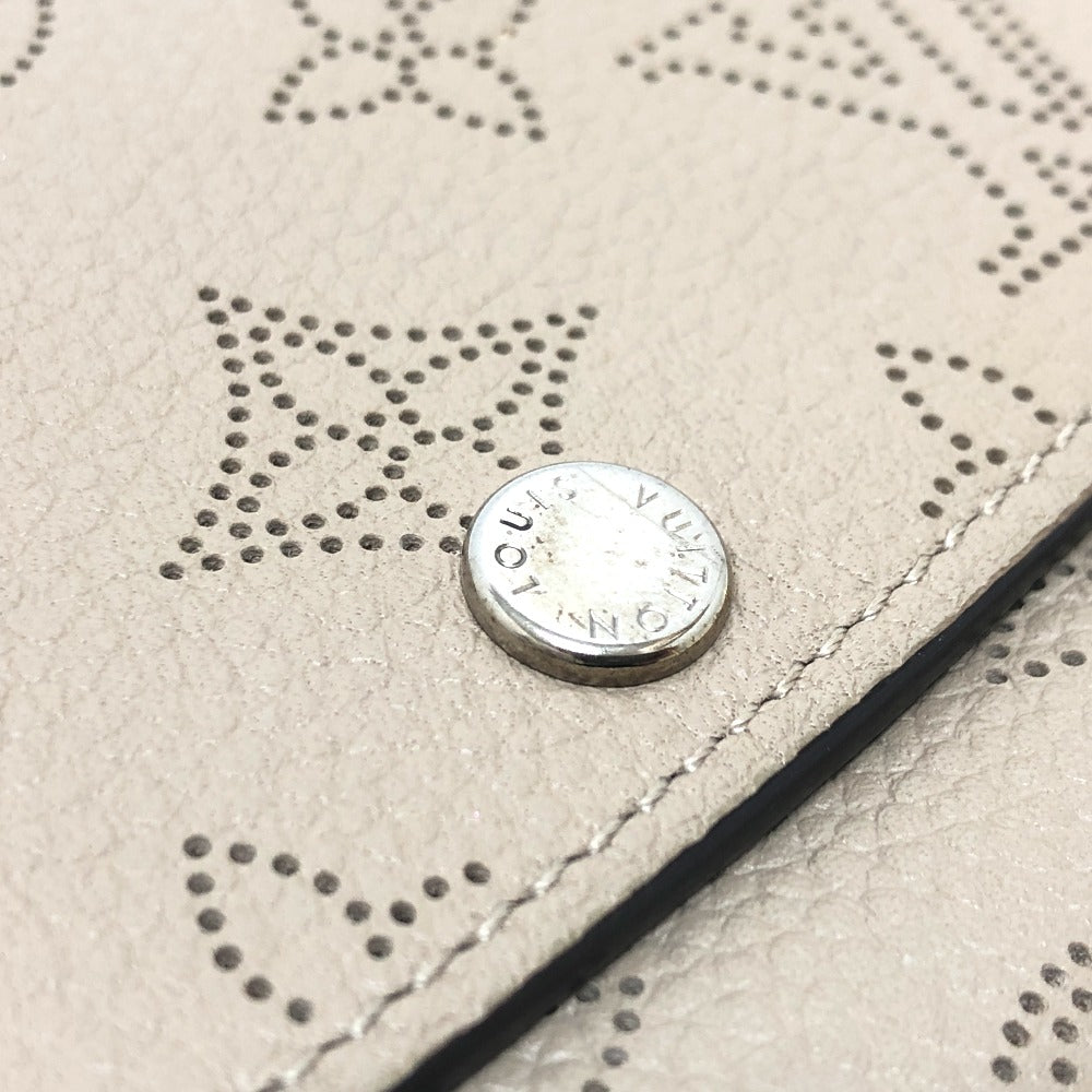 M60144 ポルトフォイユ・イリス マヒナ 財布 ウォレット  長財布 モノグラムマヒナレザー レディース ガレ ベージュ - brandshop-reference