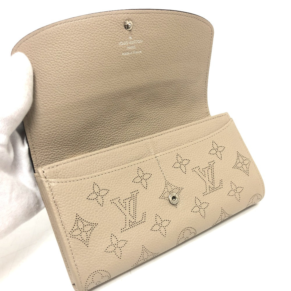 M60144 ポルトフォイユ・イリス マヒナ 財布 ウォレット  長財布 モノグラムマヒナレザー レディース ガレ ベージュ - brandshop-reference