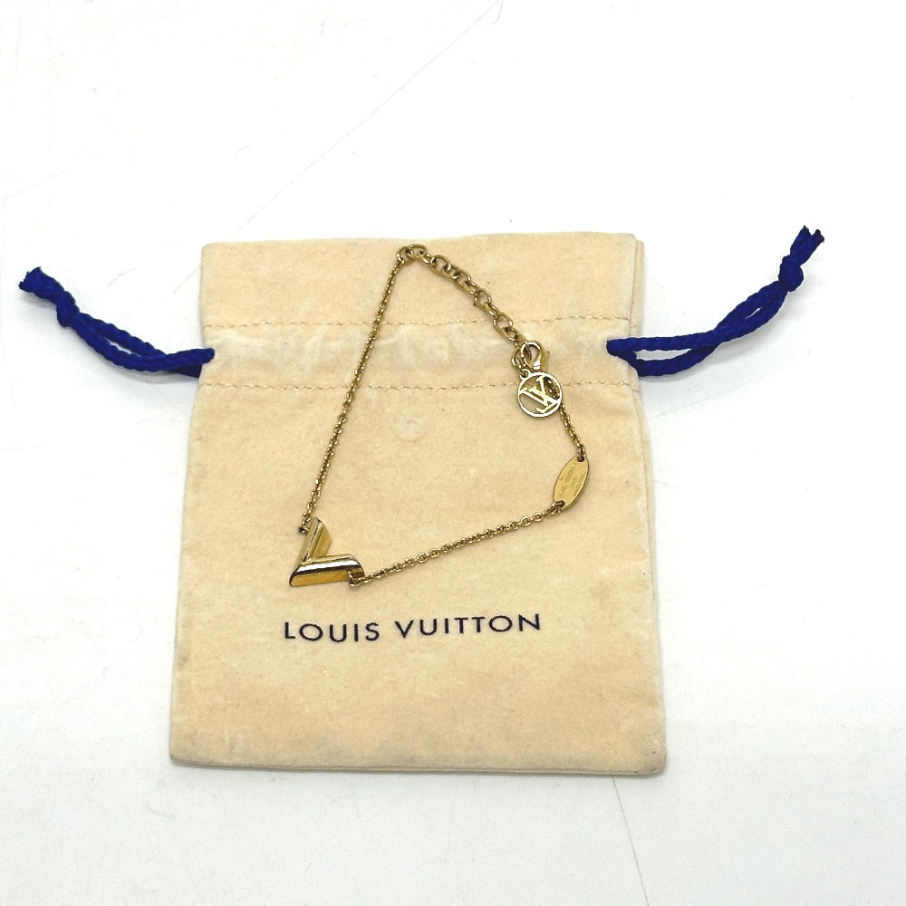 LOUIS VUITTON M61084 アクセサリー ブラレス エッセンシャルV チェーン ブレスレット メタル レディース ゴールド - brandshop-reference