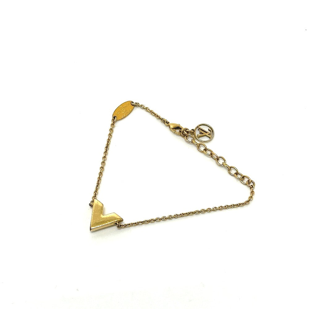 LOUIS VUITTON M61084 アクセサリー ブラレス エッセンシャルV チェーン ブレスレット メタル レディース ゴールド - brandshop-reference