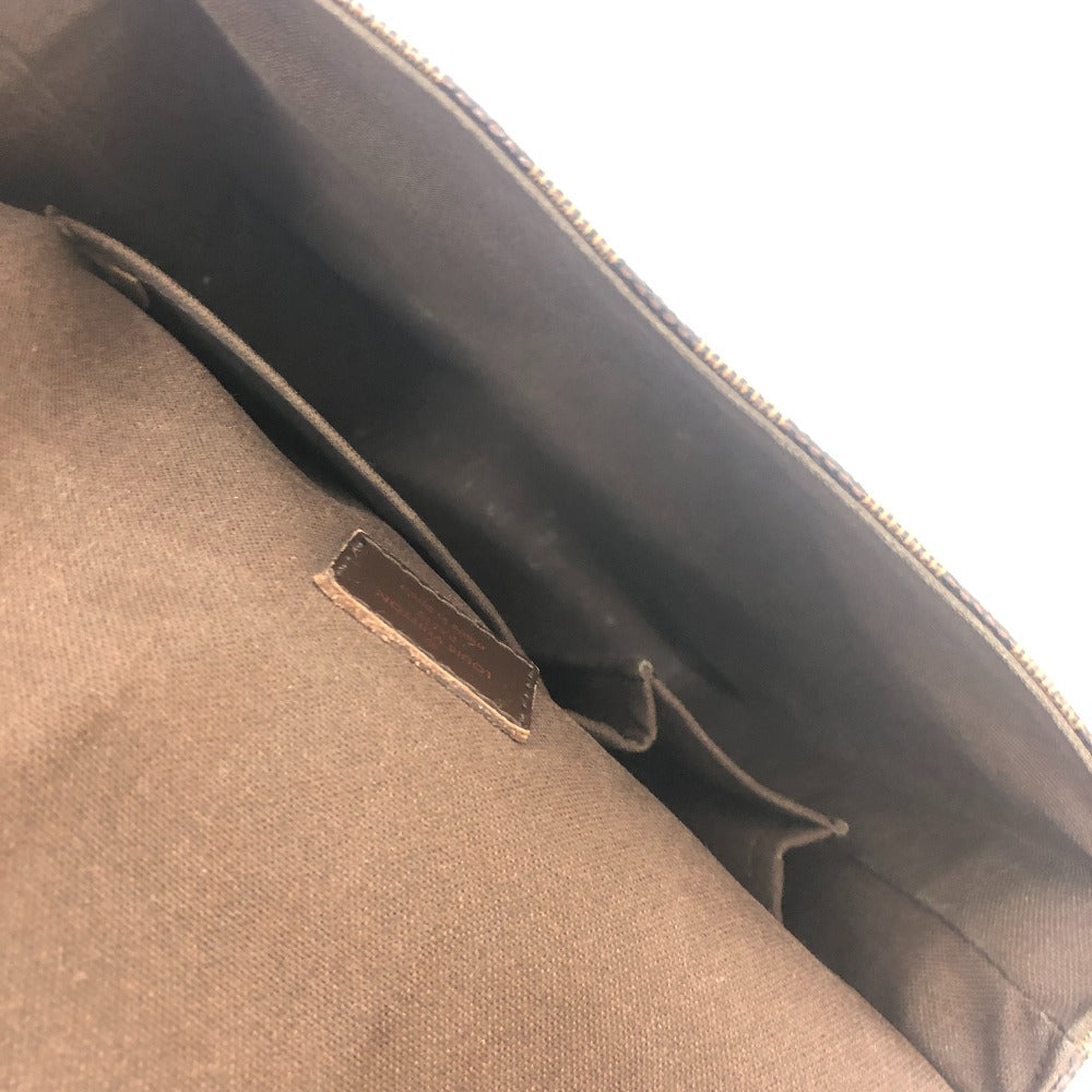 LOUIS VUITTON N51210 ブルックリンPM ショルダーバック カバン バック 肩掛けバック 斜め掛けバック ショルダーバッグ ダミエキャンバス レディース エベヌ ブラウン - brandshop-reference