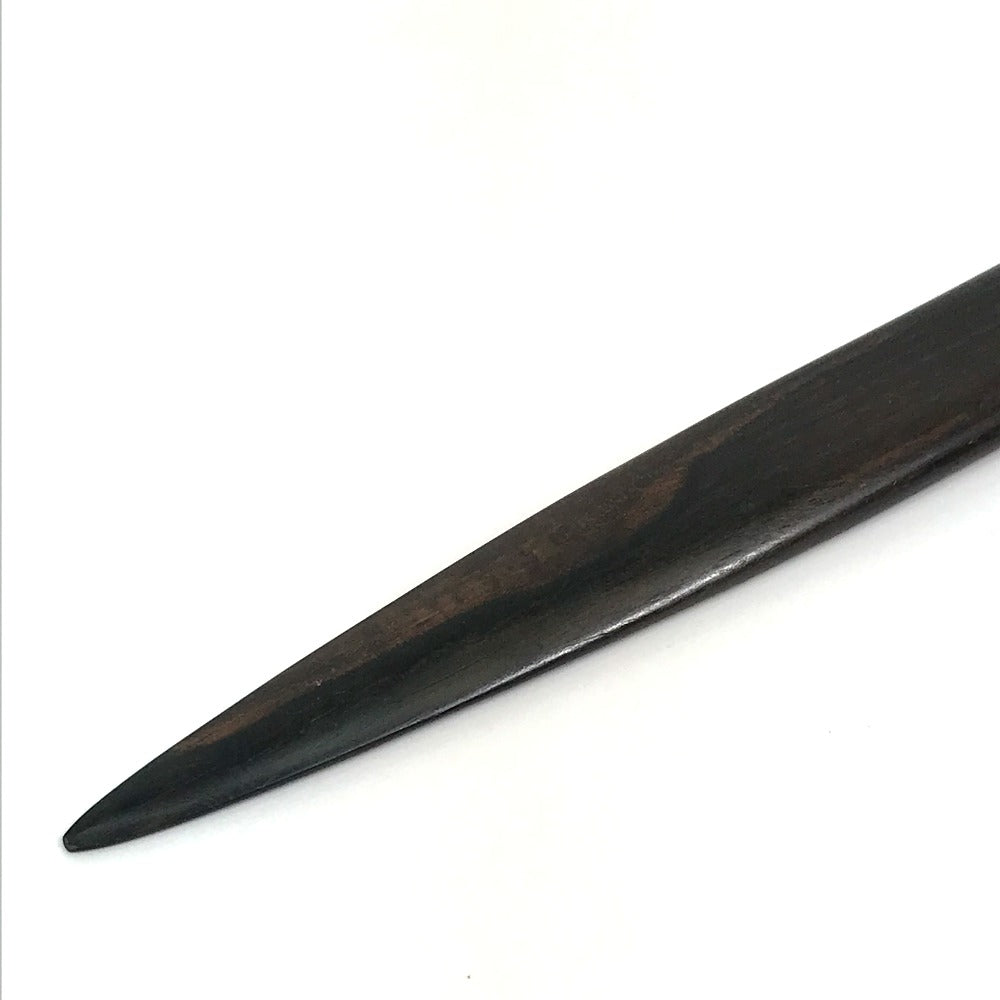 LOUIS VUITTON Monogram Shell Logo Paper Cutter/Knife, Novelty, Wooden, Unisex, Brown